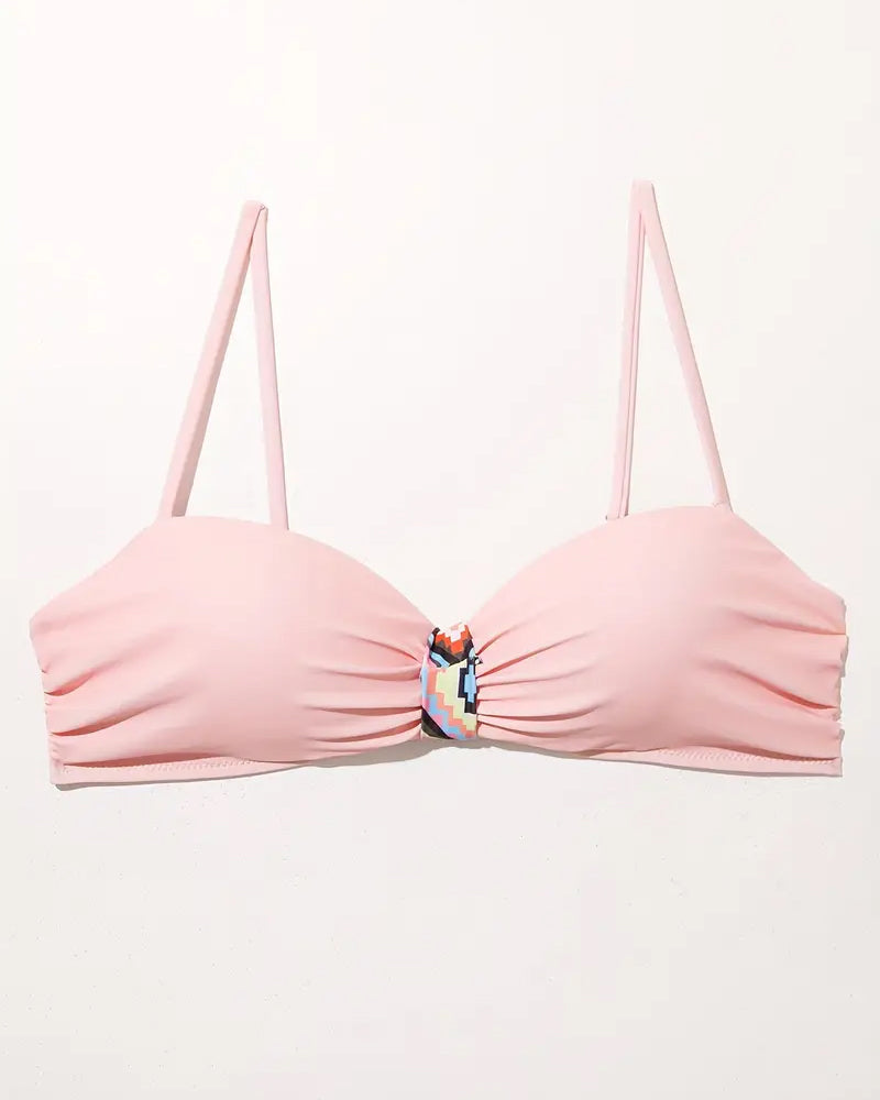Bikini Deux Pièces Avec Motif Géométrique