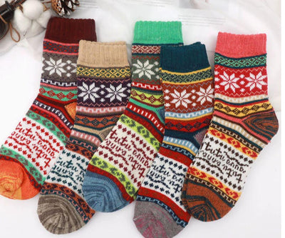 Chaussettes d'Hiver Thermo | Pack de 5
