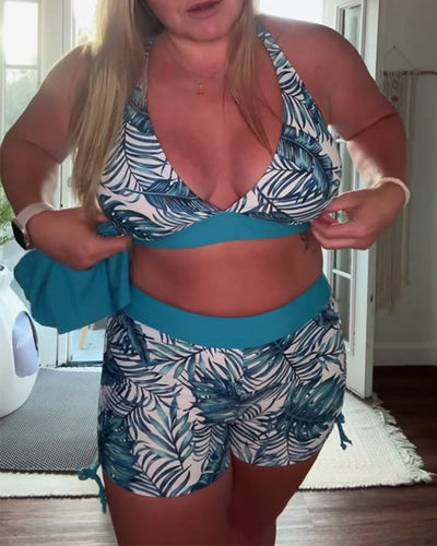 Bikini Élégant Et Polyvalent Loisir Deux Pièces