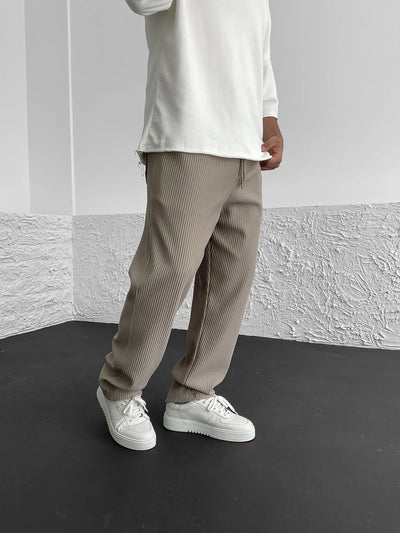 Pantalon Confort en Velours Côtelé