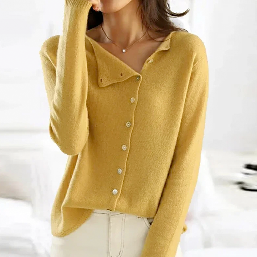 Alfonsa - Élégant cardigan en cachemire