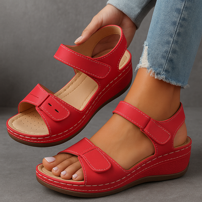 Morgane™ | Sandales orthopédiques à talons compensés