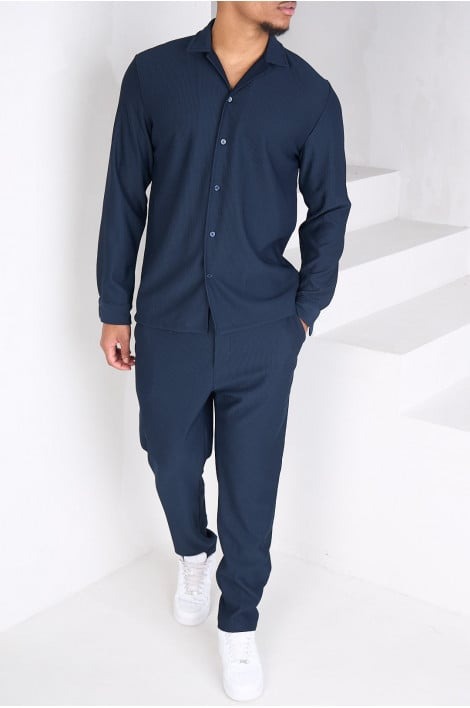 Ensemble 2 pièces chemise + pantalon