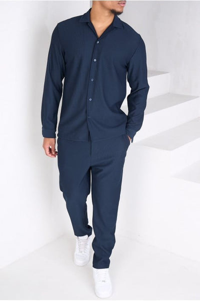 Ensemble 2 pièces chemise + pantalon