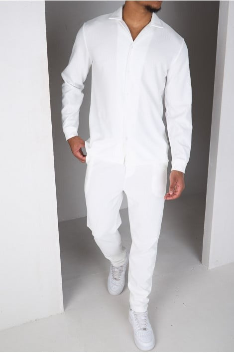 Ensemble 2 pièces chemise + pantalon