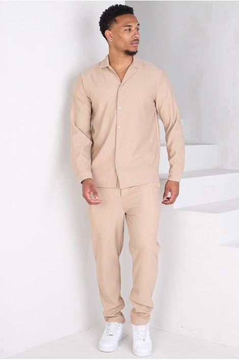 Ensemble 2 pièces chemise + pantalon