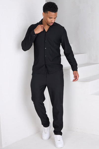 Ensemble 2 pièces chemise + pantalon