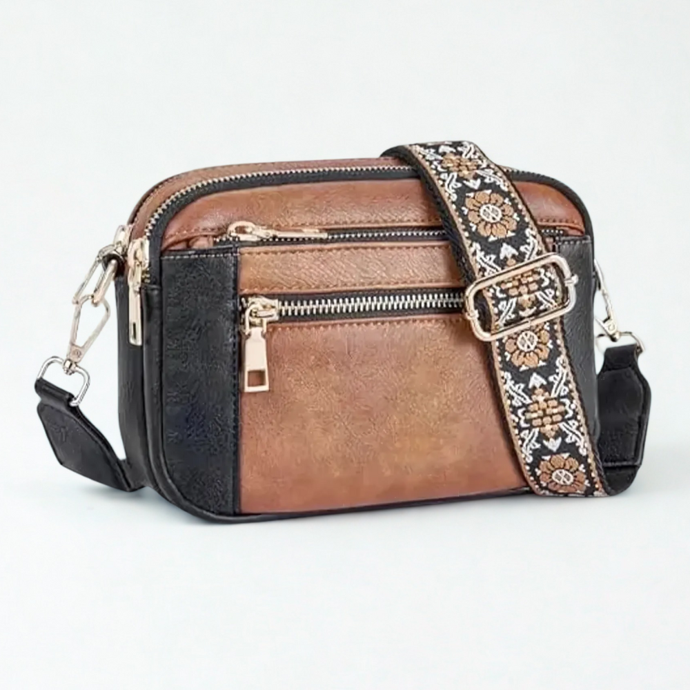 Edith | Sac à bandoulière en cuir raffiné