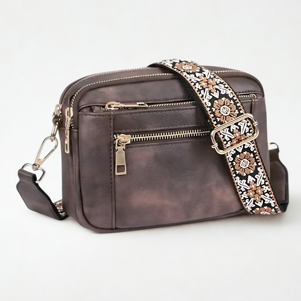 Edith | Sac à bandoulière en cuir raffiné