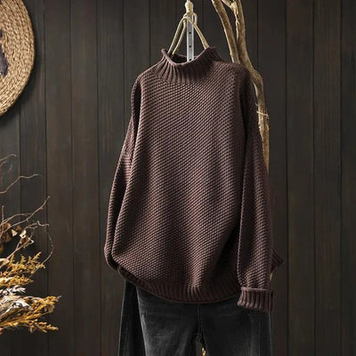 Klara™ - Pull à col roulé doux en tricot