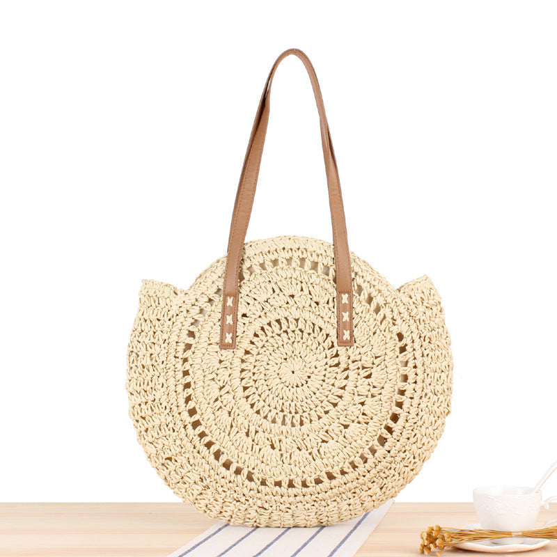 Chelsea - Magnifique sac à main en paille pour femmes