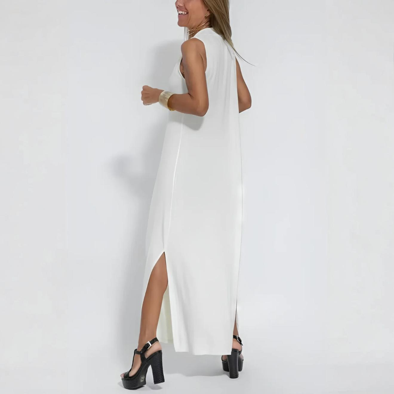 Morgane | Robe Longue Élégante avec Cardigan Offert