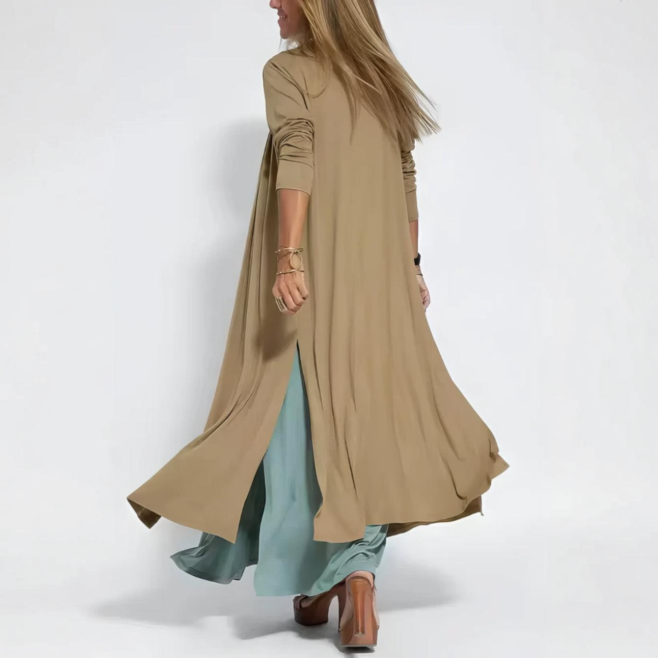 Morgane | Robe Longue Élégante avec Cardigan Offert