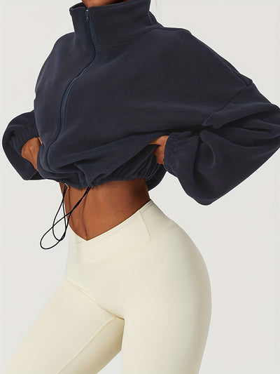 Velexia | Crop Top en Fleece