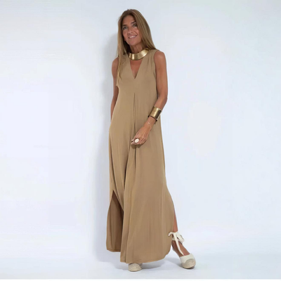 Morgane | Robe Longue Élégante avec Cardigan Offert