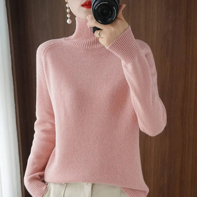 Marlene™ - Pull décontracté ample avec col montant
