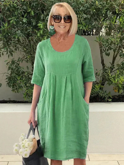 Kari - Robe classique vaporeuse