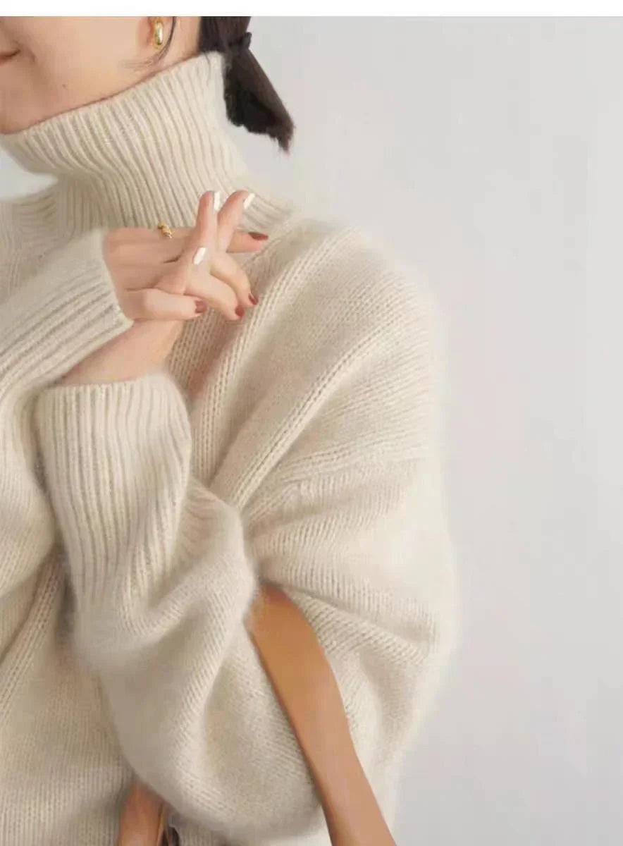 Juliette™ | PULL COL ROULE CASHMERE
