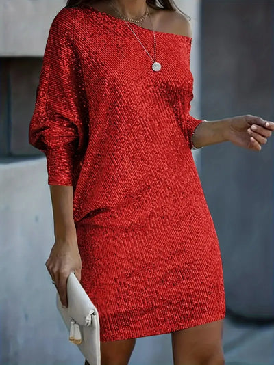 Leonie | Robe de Soirée Paillettes pour femme | Mini