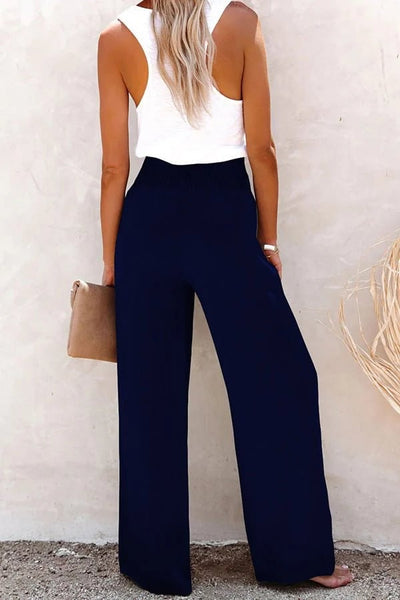 Riana™ | Pantalons Relaxed Taille Haute