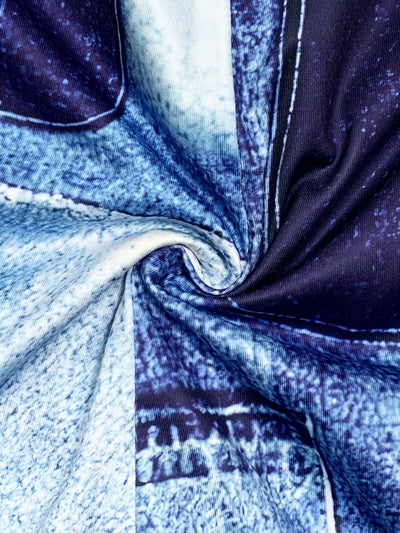 Danicka | Combinaison femme en denim à jambes larges - décontractée et aérée
