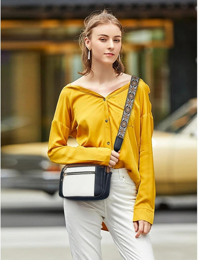 Camilla | Sac à bandoulière en cuir finement travaillé