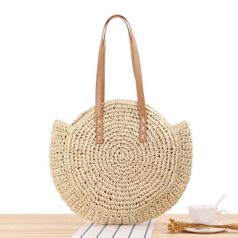 Chelsea - Magnifique sac à main en paille pour femmes