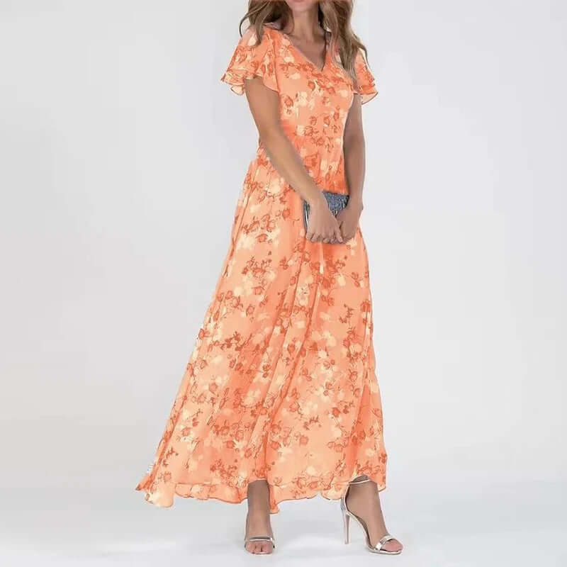 Robe colorée et élégante pour femmes