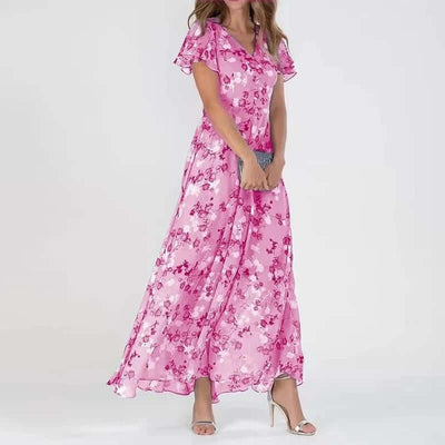 Robe colorée et élégante pour femmes