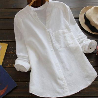 Greta | Chemise en lin à manches longues élégante