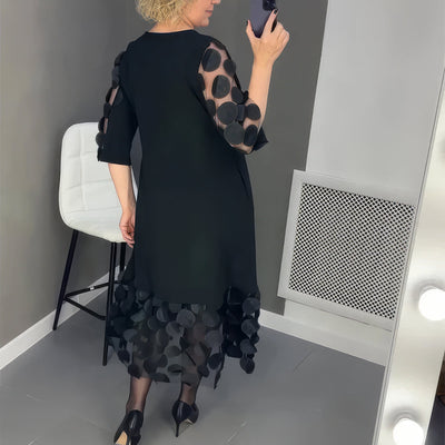 Nina™ | Robe longue oversize avec décoration