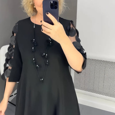 Nina™ | Robe longue oversize avec décoration