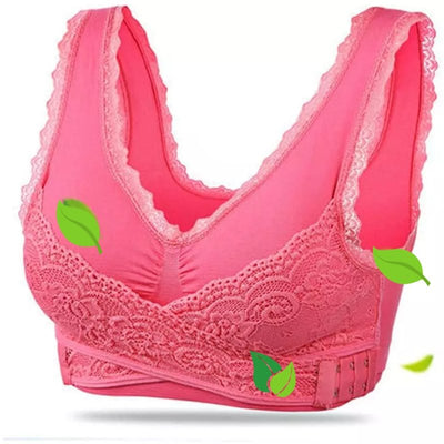 Soutien-gorge femme – Maintien posture – Bonnets sans couture – Bretelles larges – Dentelle