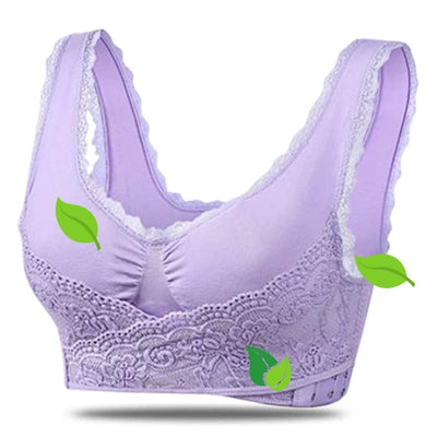 Soutien-gorge femme – Maintien posture – Bonnets sans couture – Bretelles larges – Dentelle