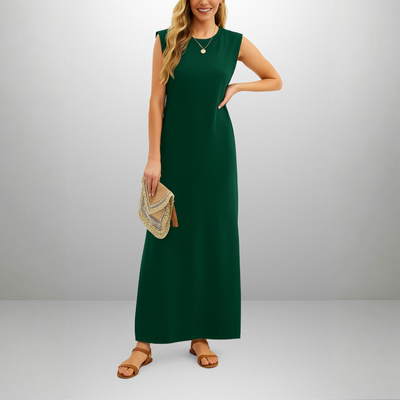 Louise | Robe longue fluide anti-rides
