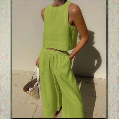 Morgane™ | Ensemble Élégant en Deux Pièces avec Couverture du Ventre