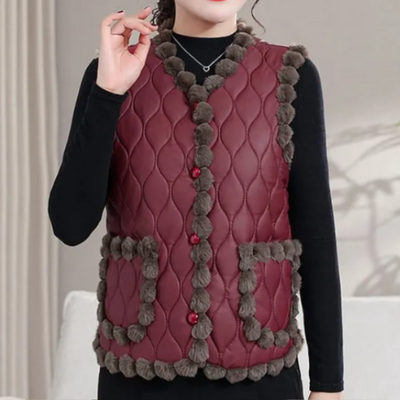 DELFINA - Gilet Raffiné pour Femmes