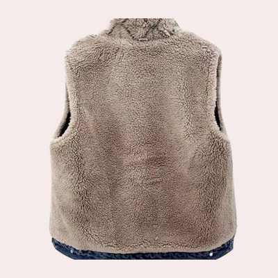 ELENA - Gilet Sans Manches Moderne d'Hiver pour Femmes