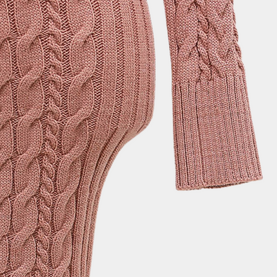 EMA - Robe Pull Tricotée Moderne pour Femmes