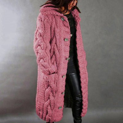 Roma™ - Manteau long et confortable en tricot