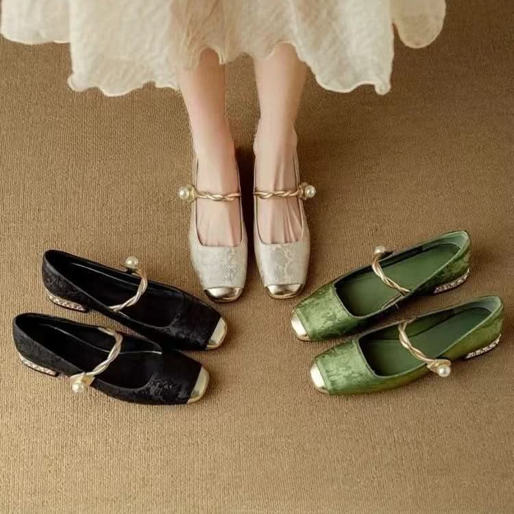 Morgane™ | Éclat botanique ballerine élégante