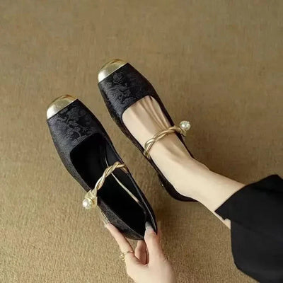 Morgane™ | Éclat botanique ballerine élégante