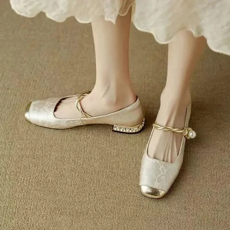Morgane™ | Éclat botanique ballerine élégante