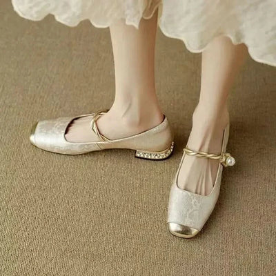 Morgane™ | Éclat botanique ballerine élégante