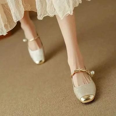 Morgane™ | Éclat botanique ballerine élégante