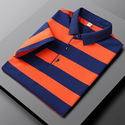 Polo d'été stylé à manches courtes et rayures - Siem