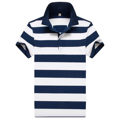 Polo d'été stylé à manches courtes et rayures - Siem
