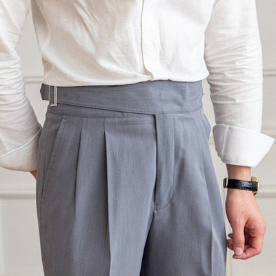 Epikouros | Pantalon stylé avec boucle pour hommes