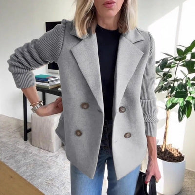Blazer en velours côtelé