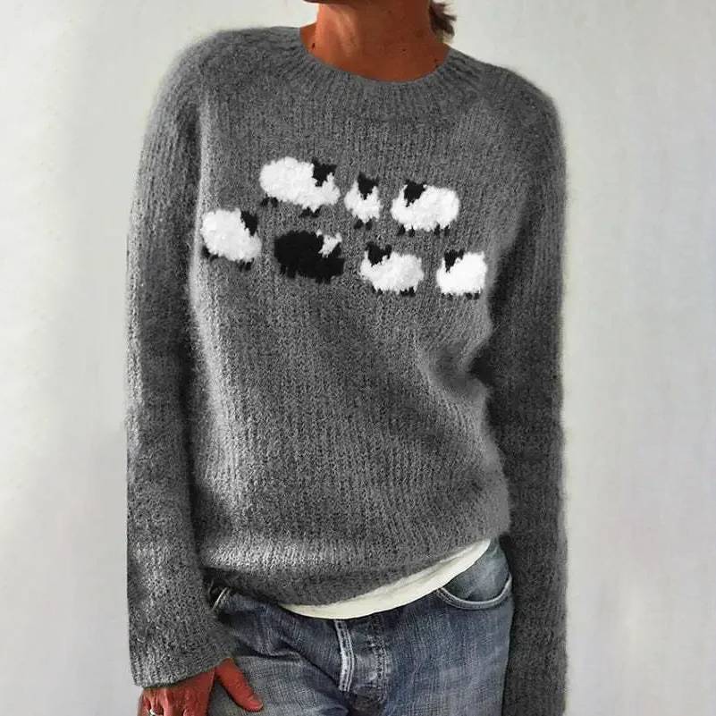 Poppy™ - Pull à la mode rétro et douillet